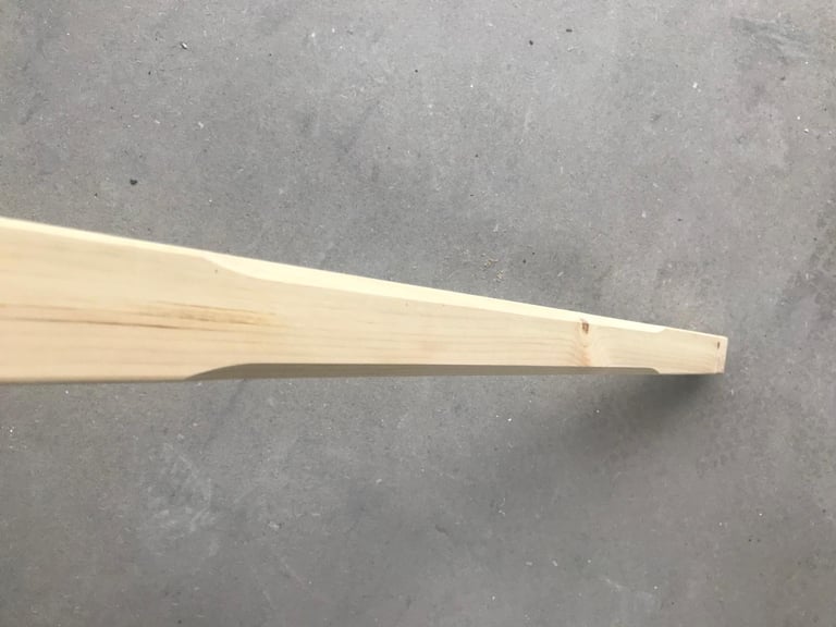 Cheshire Mouldings Stop Chamfered Pine Staircase Spindles