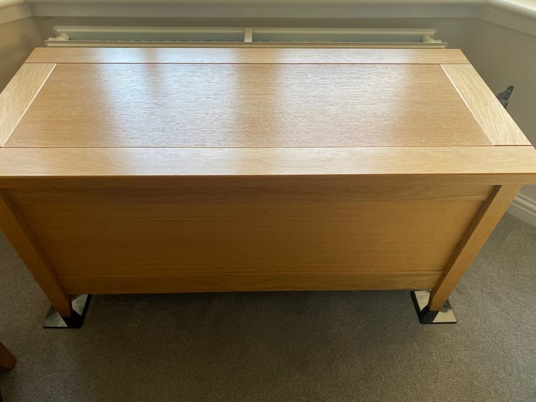 image for Solid wood storage box