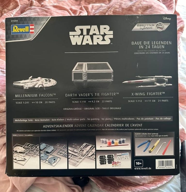 image for Star Wars model kit 3 ships 