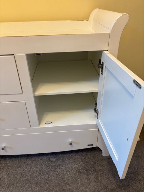 Nursery Set - Cot bed / Wardrobe / Changing Table Cabinet