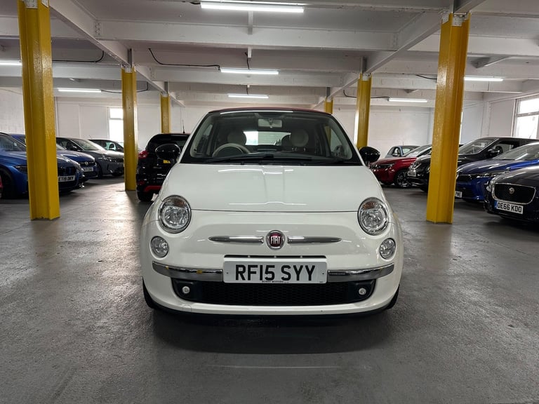2015 Fiat 500C 1.2 Cult Dualogic Euro 6 (s/s) 2dr CONVERTIBLE Petrol Automatic