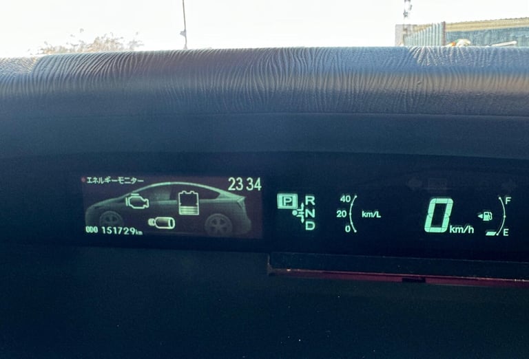 2012 Toyota Prius 1.8 VVTi Excel 5dr  Hatchback Petrol/Electric Hybrid Automatic