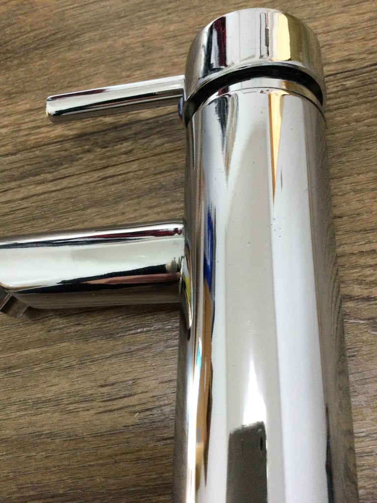 Chrome Monobloc Basin Mixer Tap