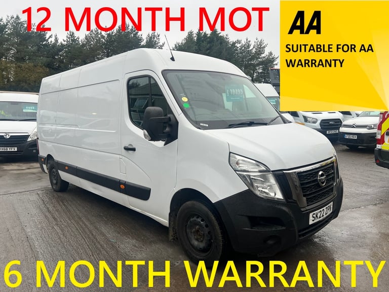 2022 Nissan Interstar 2.3 dci 135ps H2 Acenta Van PANEL VAN Diesel Manual