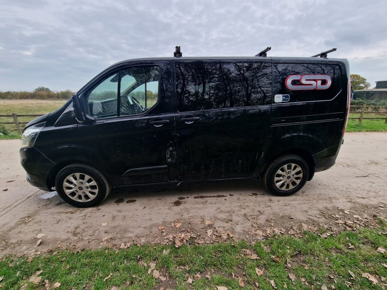 2019 Ford Transit Custom Black 6 Seat Crew Cab  LTD Top Spec Spares &amp; Repairs
