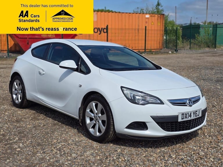 image for 2014 Vauxhall Astra GTC 1.4T 16V Sport Euro 5 (s/s) 3dr Coupe Petrol Manual
