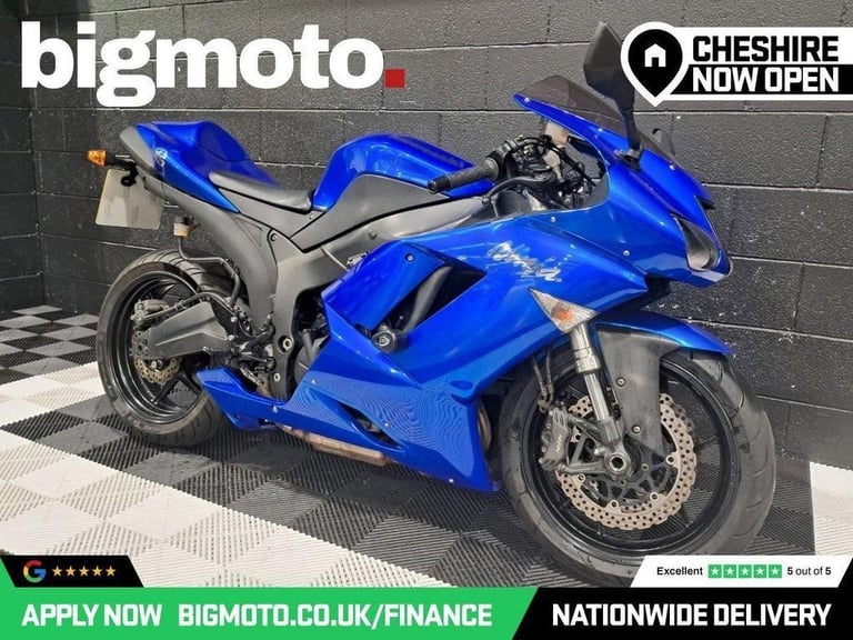 image for 2008 08 KAWASAKI NINJA ZX-6R FINANCE SPECIALISTS APPLY NOW