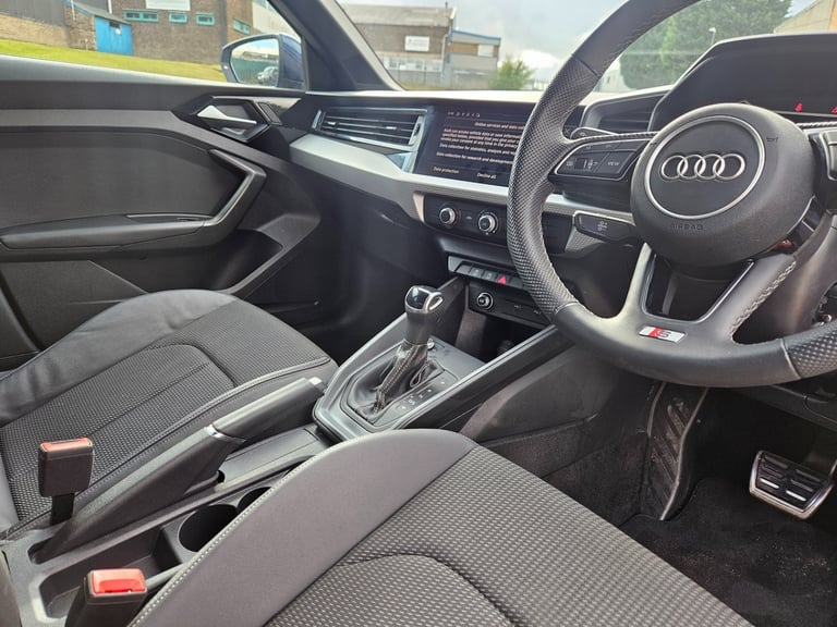 2025 AUDI A1 25 TFSI S Line 5dr S Tronic Auto Blue Damaged Salvage