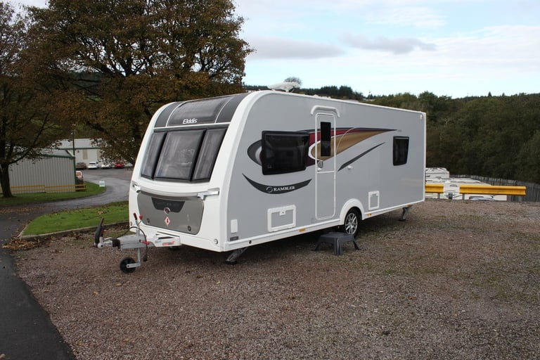 2024 Elddis Rambler 18 IB Luxury 4 Berth Caravan With Rear Bedroom / Island Bed