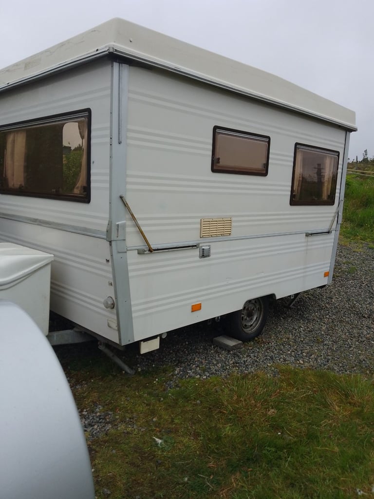 3 berth folding caravan