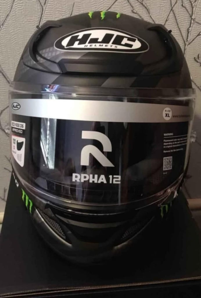 image for Monster motorcycle helmet XL