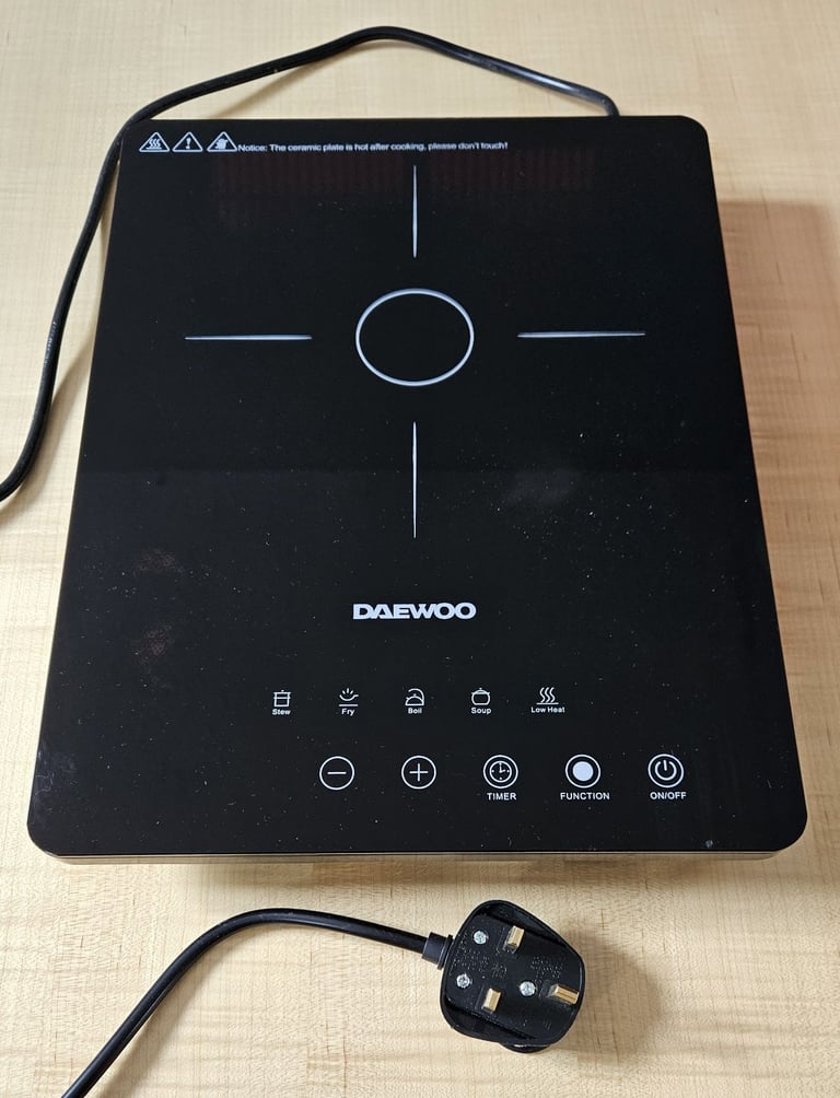 image for Daewoo 2000W Induction Hob