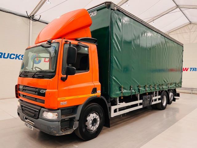 image for DAF CF75 310 6x2 Rear Lift Day Cab Curtainsider 