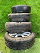 Mercedes alloy wheels and tyres 