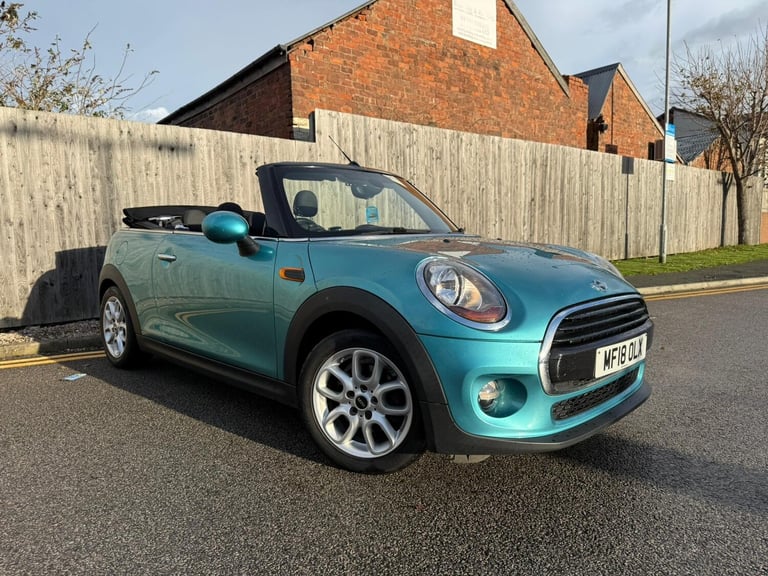 2018 MINI Convertible 1.5 Cooper 2dr CONVERTIBLE Petrol Manual