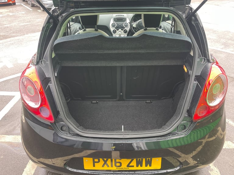 2016 Ford Ka 1.2 Zetec Black Edition Hatchback 3dr Petrol Manual Euro 6 (s/s)