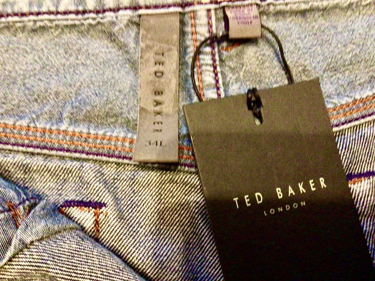 Ted Baker distressed jeans