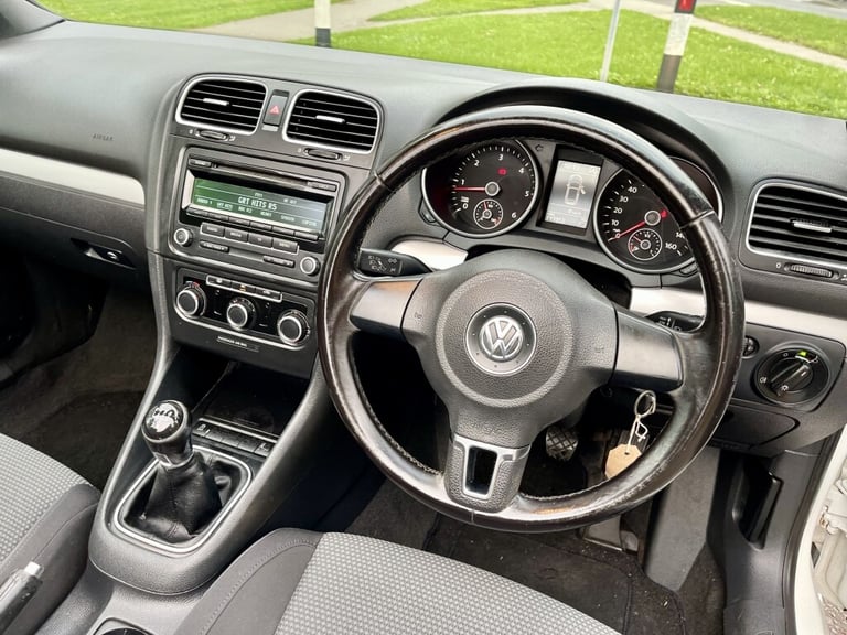 2012 Volkswagen Golf 1.6 TDI BlueMotion Tech S 2dr CONVERTIBLE DIESEL Manual