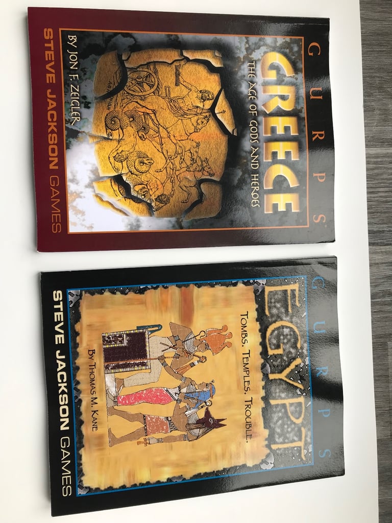 image for GURPS EGYPT AND GREECE PAPERBACK BOOKS