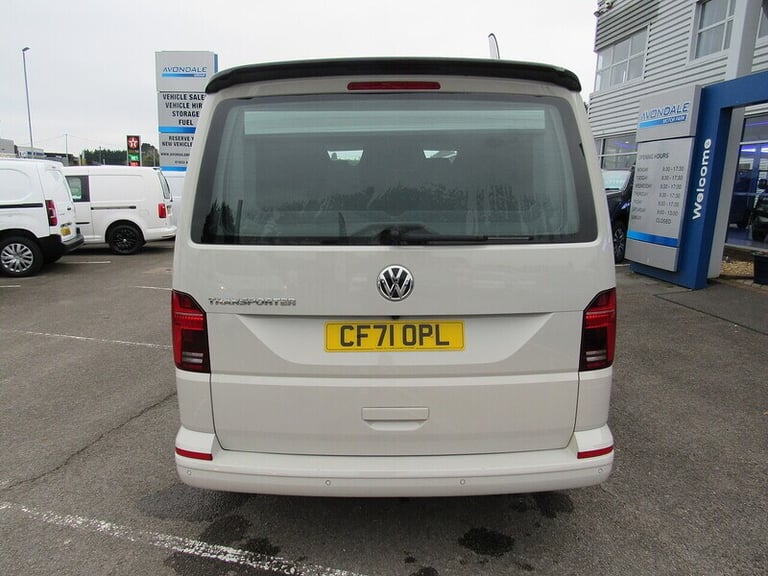 2022 Volkswagen Transporter TDI T28 Highline NO VAT DAY CAMPER VAN WITH HEATER AND SMART BED 2.0 ...