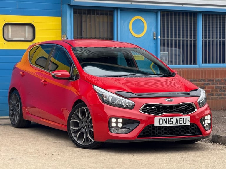 2015 Kia Ceed 1.6 T-GDi GT Euro 5 5dr HATCHBACK Petrol Manual