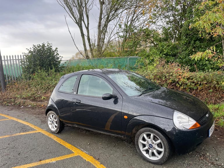 FORD KA 1.3 ZETEC CLIMATE 58 REG BLACK 3 DOOR GENUINE 21390 MOT MARCH 19TH 2026 LOW INSURANCE 40+MPG