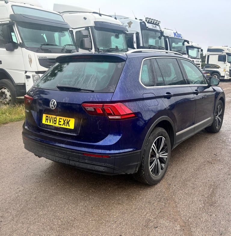 2018 VOLKSWAGEN TIGUAN SE NAV 1.4 PETROL SUV DAMAGED SALVAGE 