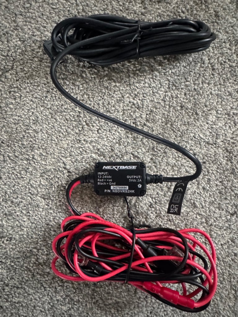 Nextbase dash cam hardwire kit
