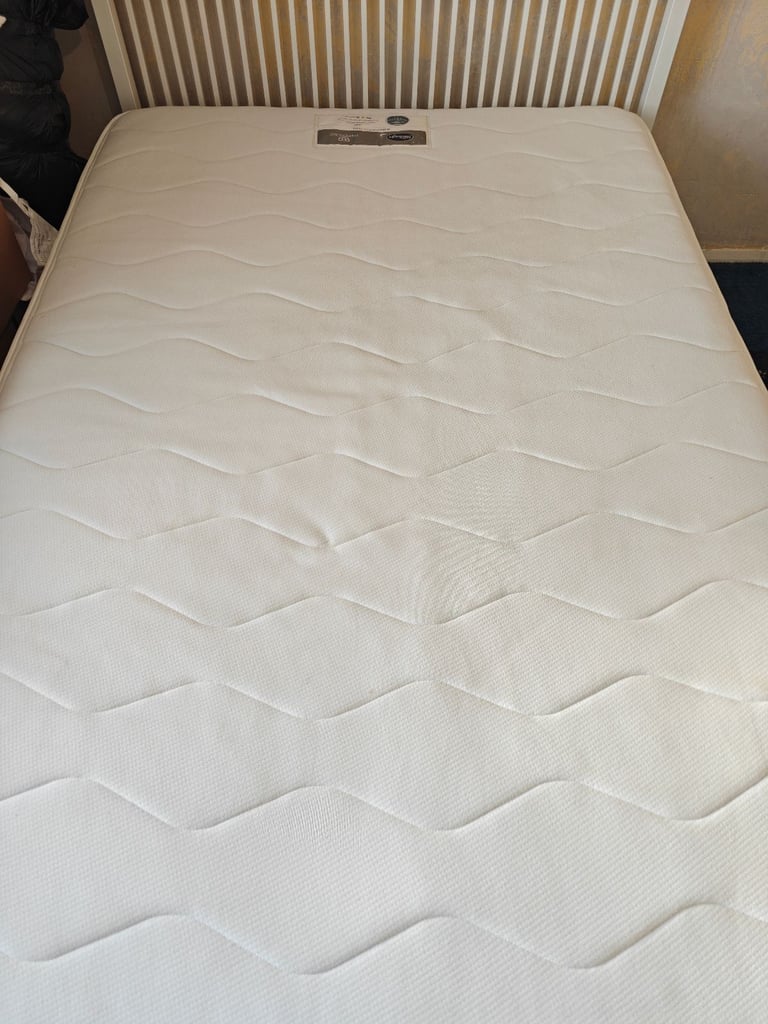 Double Bed Frame and Mattress