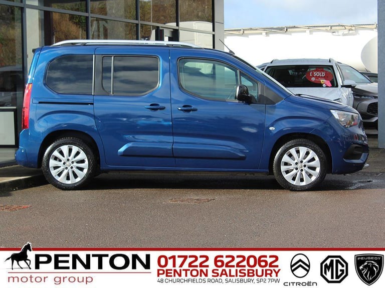 2021 Vauxhall Combo Life 1.2 Turbo Elite Auto Euro 6 (s/s) 5dr MPV Petrol Automatic