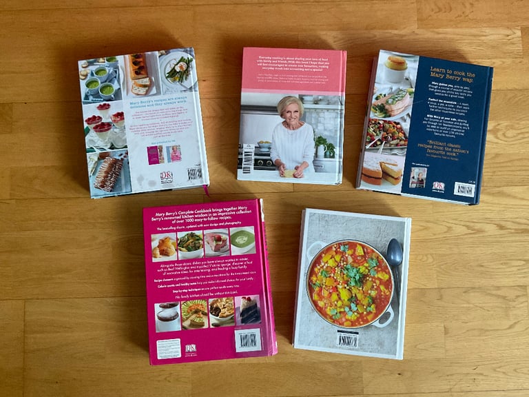 FIVE NEW + VGC MARY BERRY COOK BOOKS (Cooking Recipes Baking)