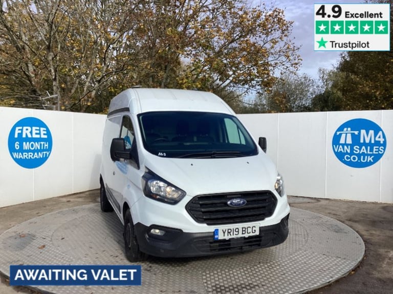 2019 Ford Transit Custom 300 EcoBlue SWB H/R A/C Euro 6 SWB Panel Van Diesel Manual