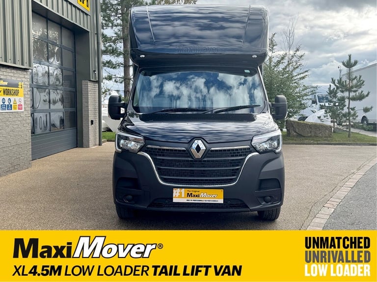  Renault Master MAXIMOVER XL 45.M X 2.7M High Payload Low Floor Tail Lift Van Luton  Diesel Manual