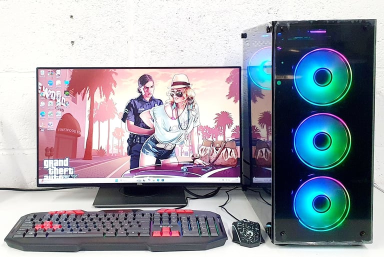 image for Custom Build Gaming PC AMD Ryzen 9,64GB RAM 5TB HDD & 512GB SSD,Nvdia GeForce RTX 2080 Ti GPU,Win11