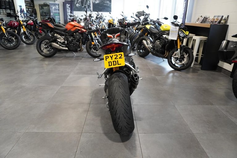 Triumph Speed Triple 1200 RS, 2022, Black with just 1986miles