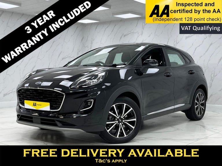 image for 2023 Ford Puma 1.0T EcoBoost MHEV Titanium SUV 5dr Petrol Hybrid Manual Euro 6 (s/s) (125 HATCHBA...