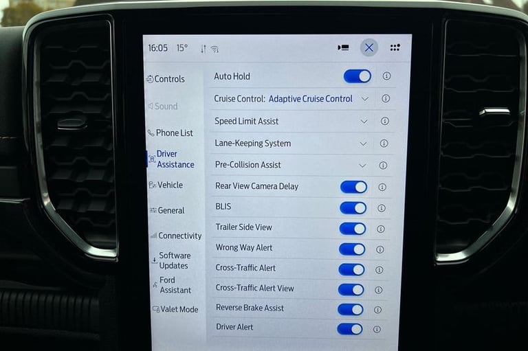 2025 Ford Ranger Pick Up Double Cab Wildtrak 2.0 EcoBlue 205 Auto PICK UP DIESEL Automatic