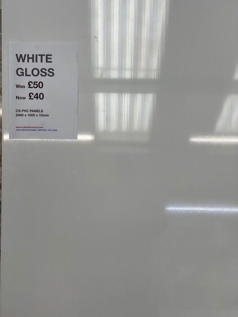 Wet Wall Panels bathroom CS PVC Cladding (2.4m x 1m x 10mm)