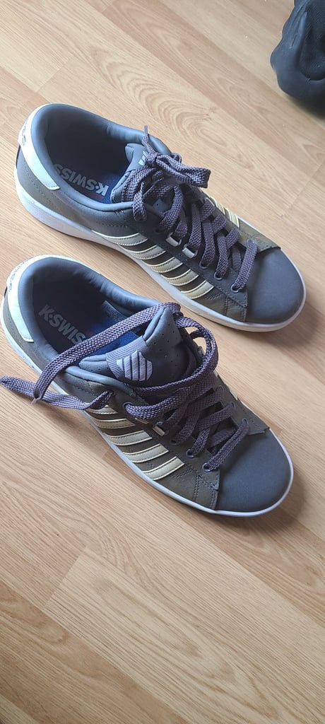 High end K-swiss trainers