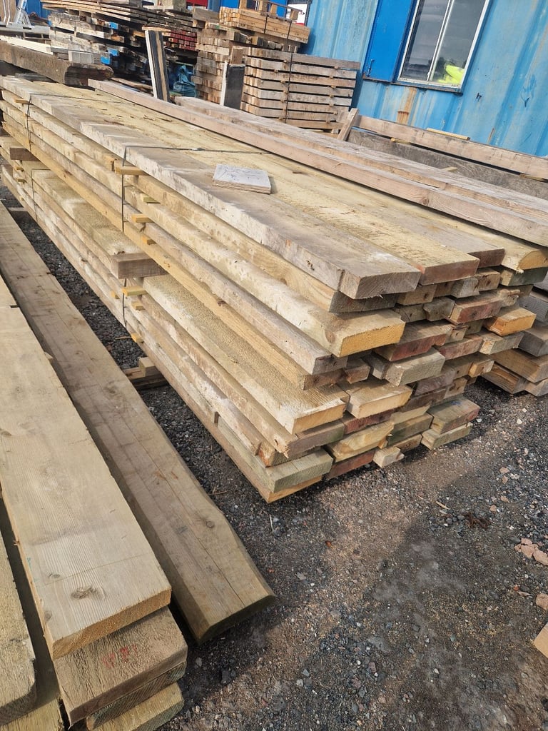 8x2 reclaimed boards