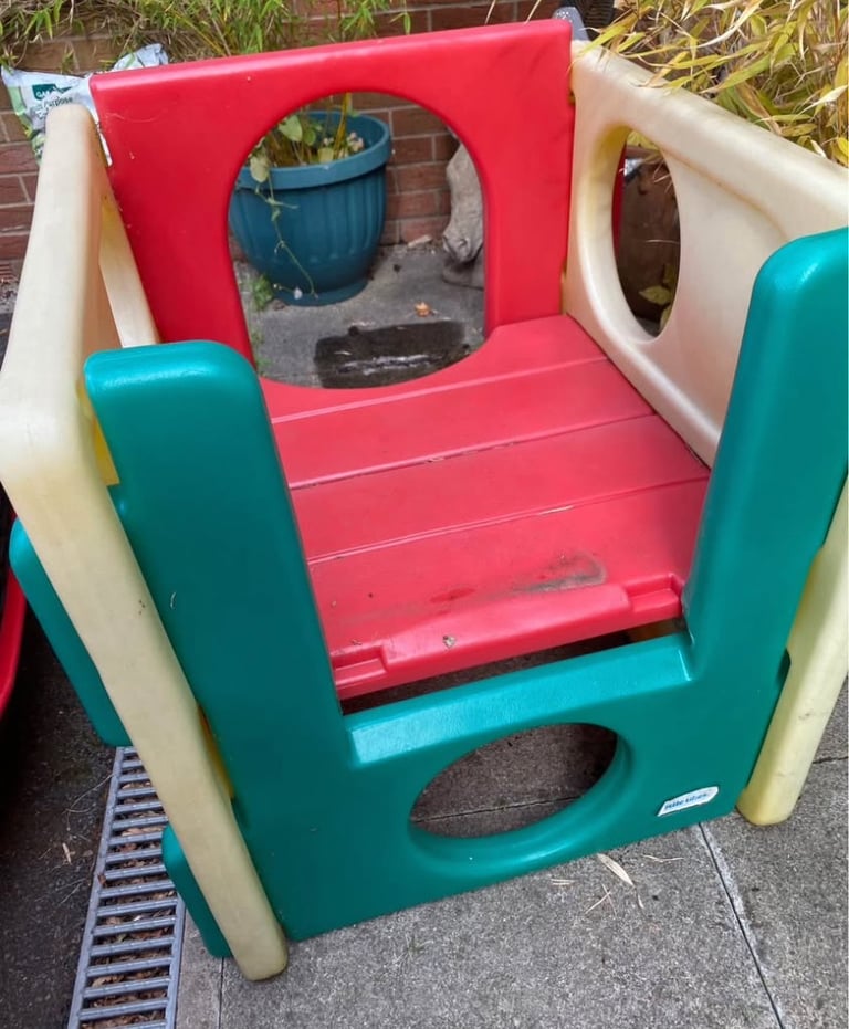 Little tikes tykes activity cube slide climbing frame garden toys baby toddler gym
