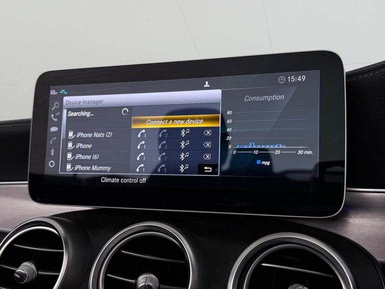 2018 Mercedes-Benz C Class 2.0 C300d AMG Line (Premium) Cabriolet G-Tronic+ Euro 6 (s/s) 2dr Conv...