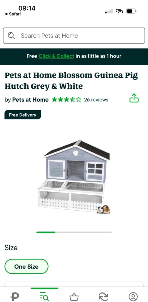 image for Brand New Guinea Pig Hutch with Run