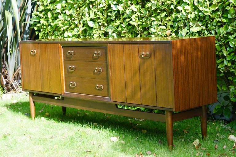 G Plan E Gomme 1950s Teak Mid Century Sideboard 