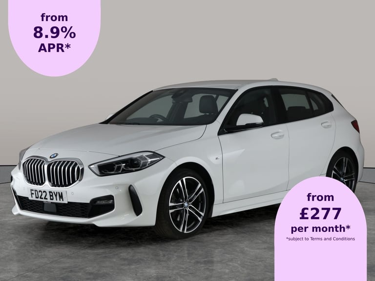 2022 BMW 1 Series 1.5 118i M Sport (LCP) Hatchback 5dr Petrol DCT Euro 6 (s/s) (136 ps) - TRI Hat...