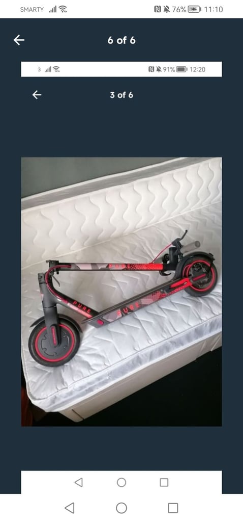 Pure mi electric scooter for sell 