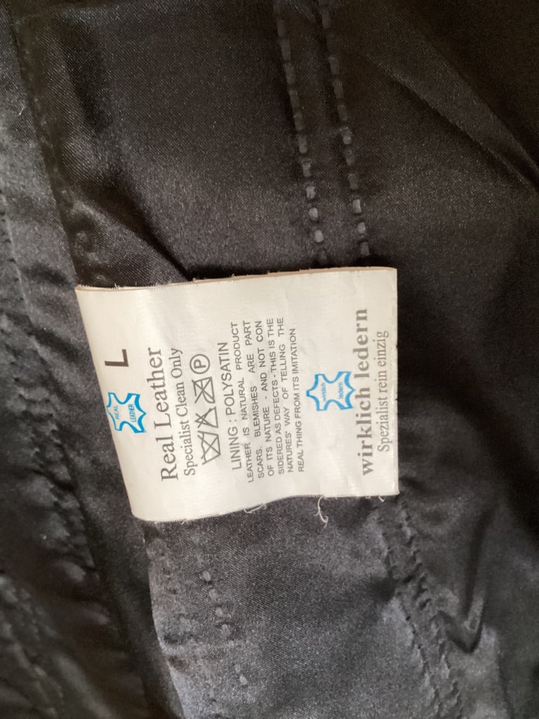 Aviatrix brown leather jacket