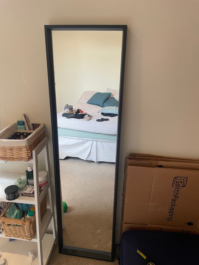 Long Black Mirror For Sale £10