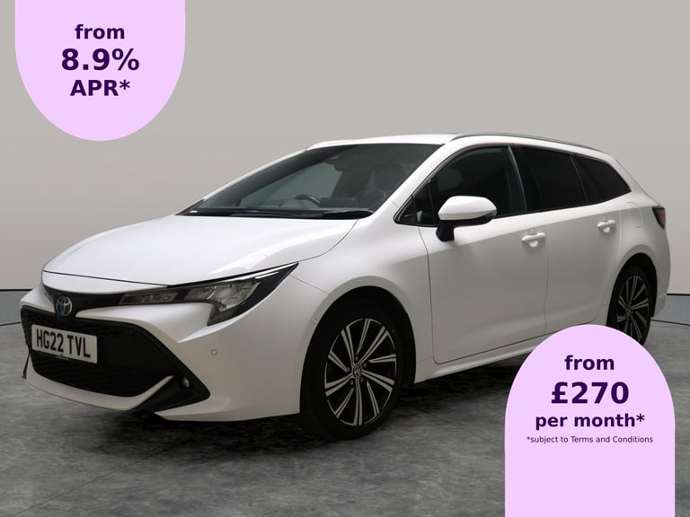 image for 2022 Toyota Corolla 1.8 VVT-h GPF Design Touring Sports 5dr Petrol Hybrid CVT Euro 6 (s/s) (122 E...