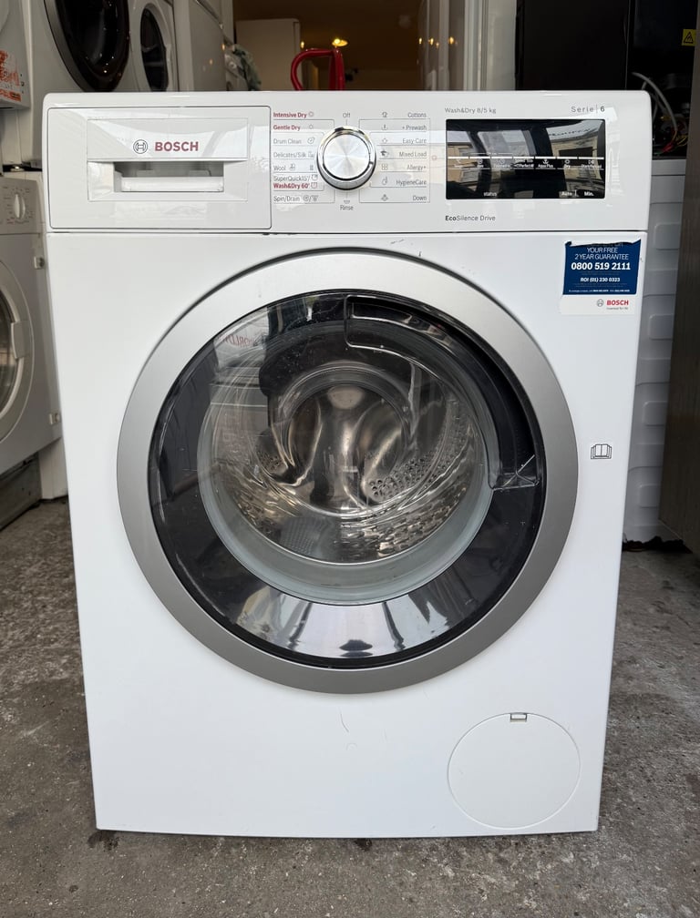 8KG BOSCH WVG30461GB NICE WASHER & DRYER WITH WARRANTY   
